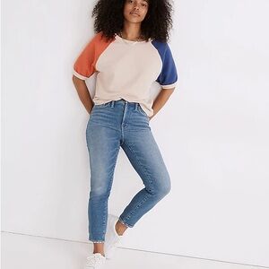 Madewell Stovepipe Jeans in Ditmas Wash Size 27 GUC P0736